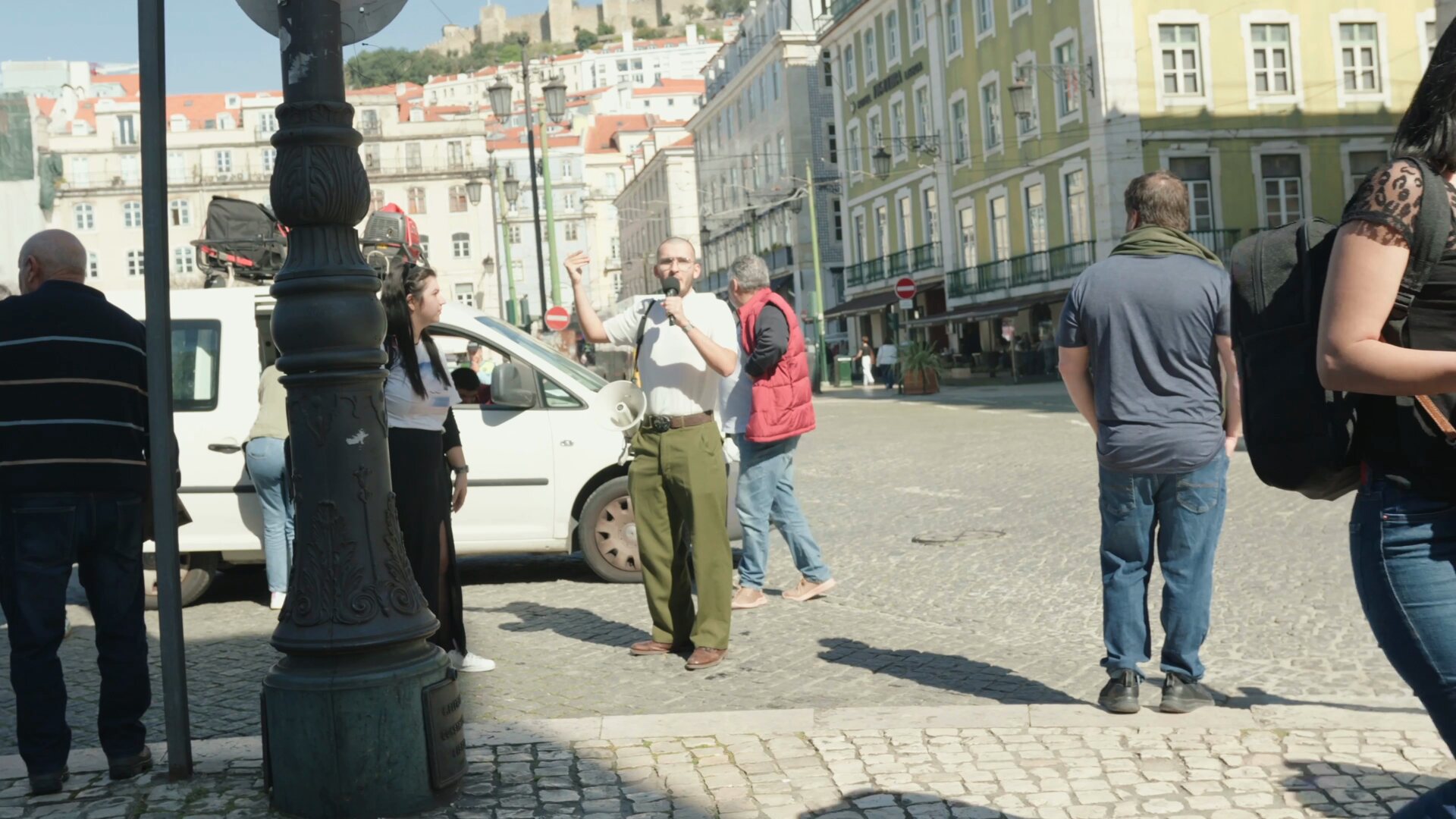 Still 1 from Lisboa Protests