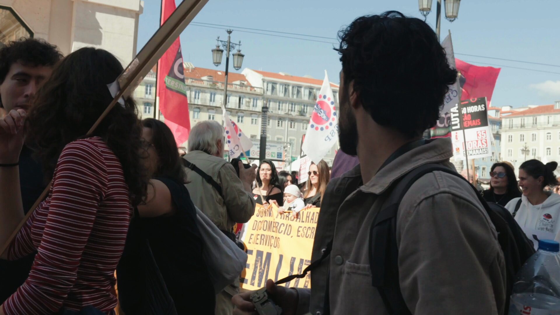 Still 3 from Lisboa Protests